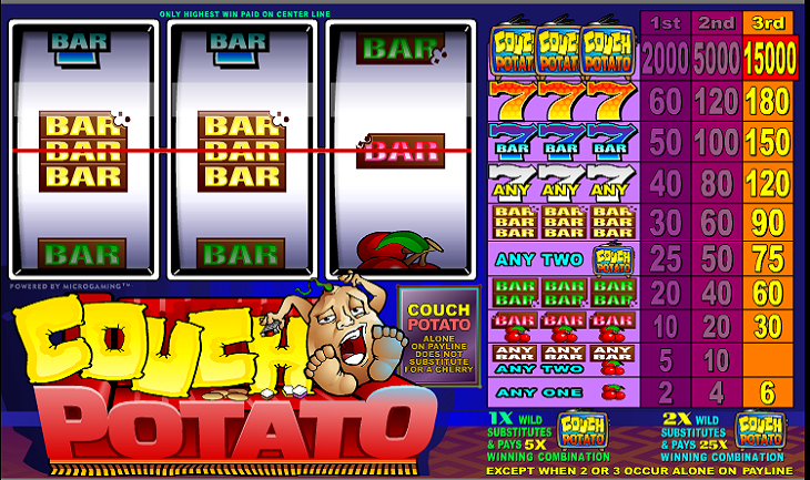 Couch Potato Slot Couch Potato Slot